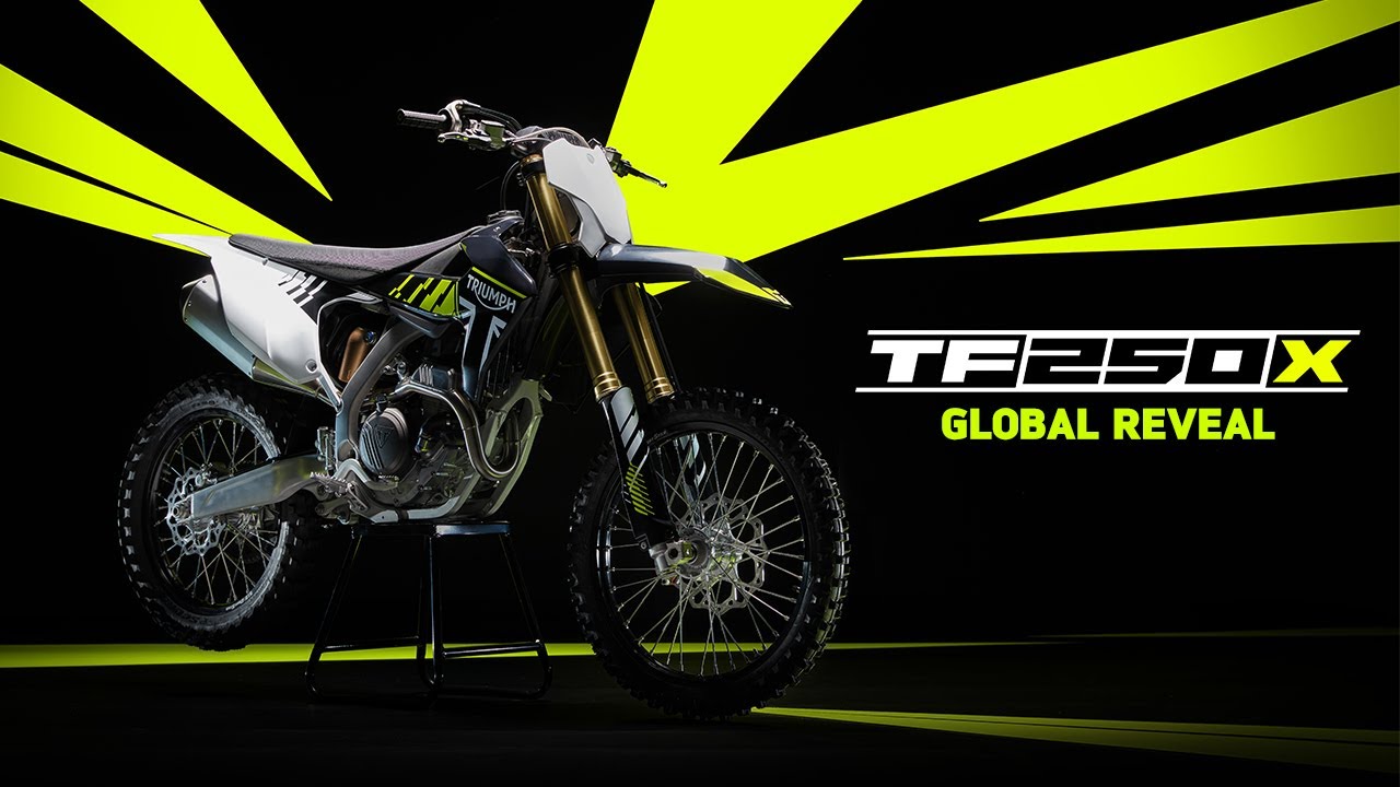 Triumph's All-New TF 250-X Motocross Bike - CAFEBIKER