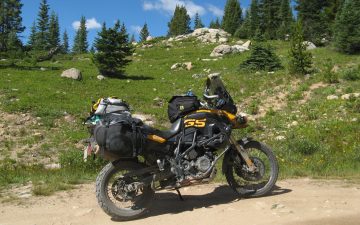 Tips For Riding Adventure Motorcycles With 50/50 Tires In Rain
